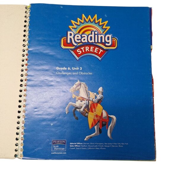 Reading Street Scott Foresman Teachers Edition Grade 6.3 Challenges Obstacles - Picture 3 of 11